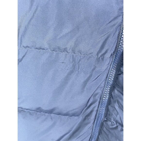 PATAGONIA Men's Navy Red Reversible Bivy Down Vest - Picture 5 of 7